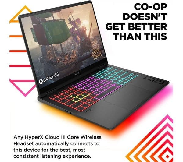 HP OMEN Transcend 14-fb0005na 14" Gaming Laptop - Intel® Core™ Ultra 7, RTX 4060, 1 TB SSD - Image 6