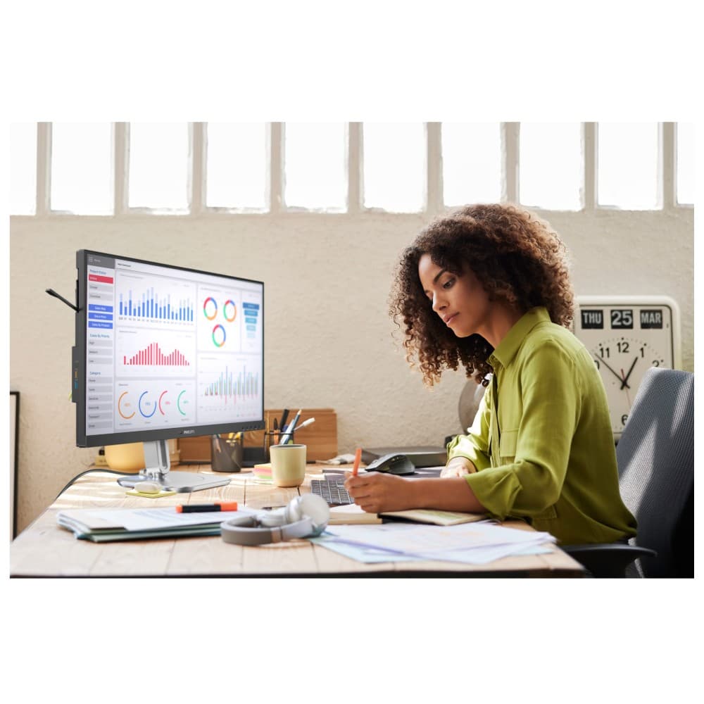 Philips 27B2G5200 27" IPS FHD 100Hz Height adjustable Energy Efficient Monitor - Image 10