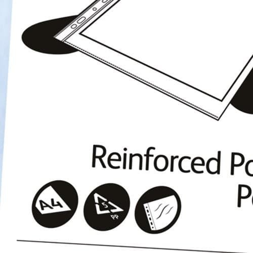 Rexel Reinforced Top Opening Pockets (100) - Image 3