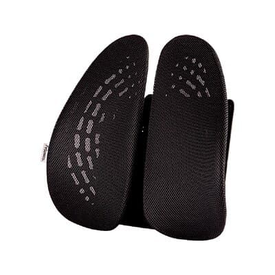Fellowes Floortex Back Angel Back Support  14 Cm To 23 Cm Height  Black  4 Each/Carton - Image 4