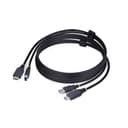 StarTech.com 6ft (1.8m) HDMI and USB 5Gbps KVM Cable, 4K 60Hz, HDMI 2.0 and USB Combo Cable for KVM Switches thumbnail 1
