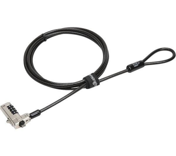 Kensington Slim N17 Combination Laptop Lock K68008EU for Dell Wedge-Shaped Security Slots - Image 1