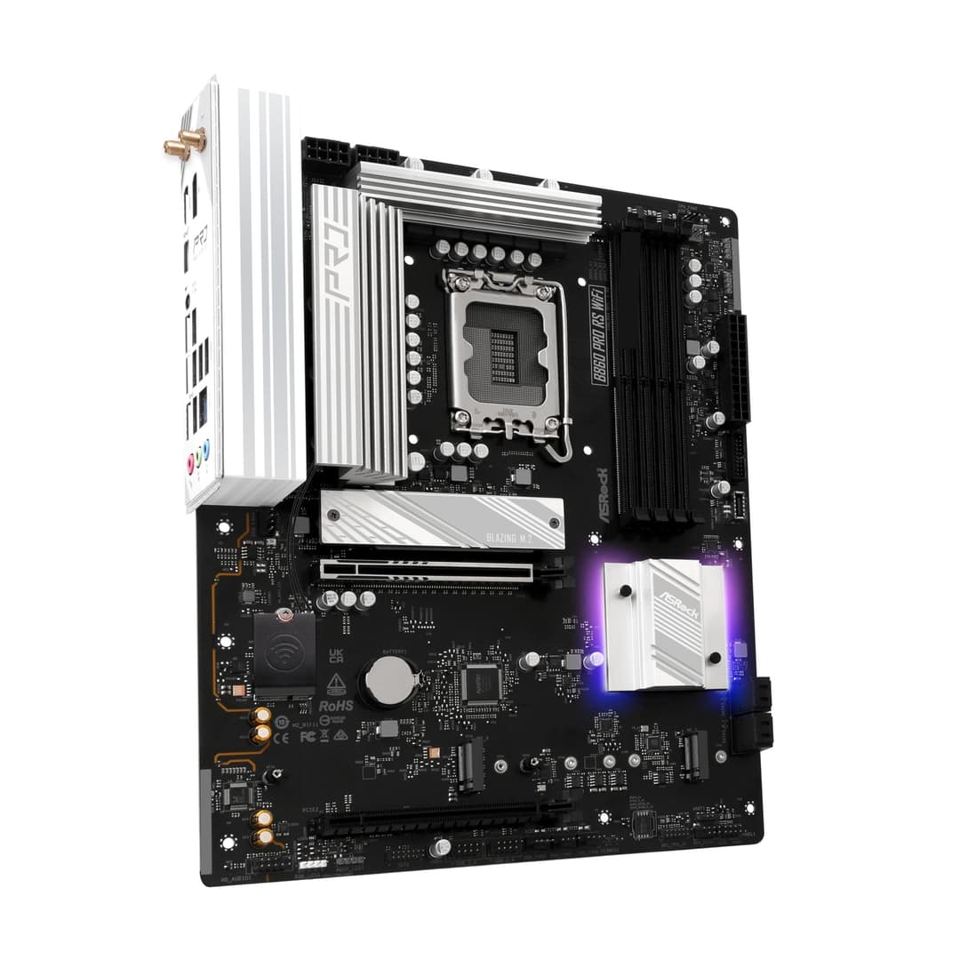 ASRock B860 Pro RS WiFi DDR5 PCIe 5.0 ATX Motherboard - Image 4