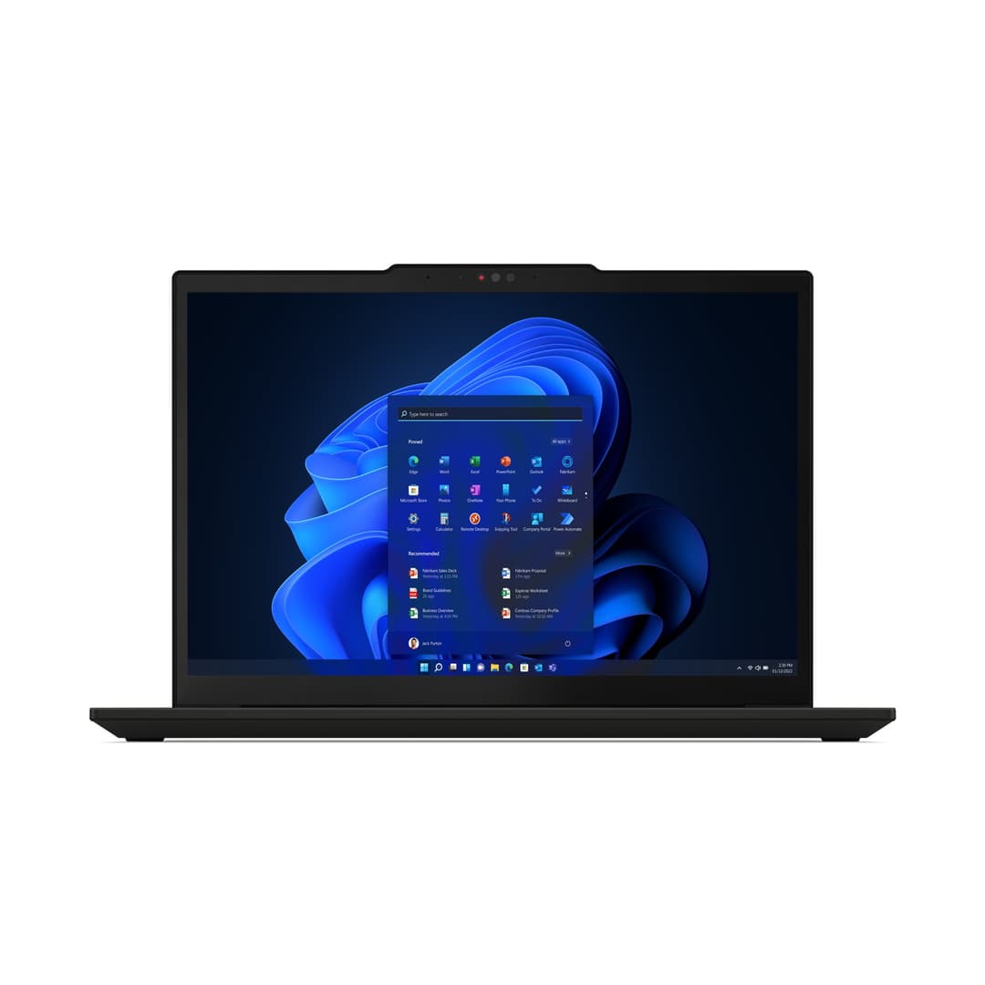 Lenovo ThinkPad X13 Gen 4 (AMD) AMD Ryzen™ 5 PRO 7540U Laptop 33.8 cm (13.3") Touchscreen WUXGA 16 GB LPDDR5x-SDRAM 256 GB SSD Wi-Fi 6E (802.11ax) Windows 11 Pro Black UK English - Image 2