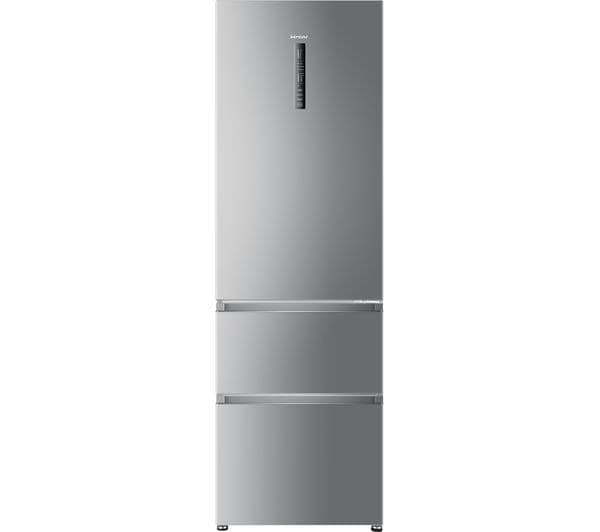 HAIER A3FE635CGJE 60/40 Fridge Freezer - Silver - Image 1
