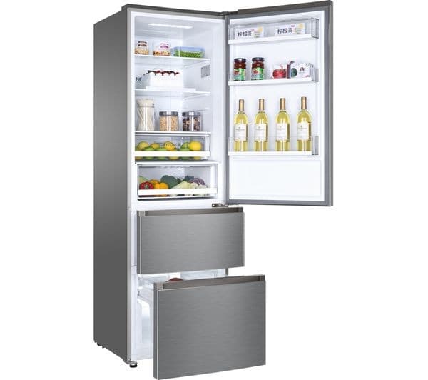 HAIER A3FE635CGJE 60/40 Fridge Freezer - Silver - Image 5