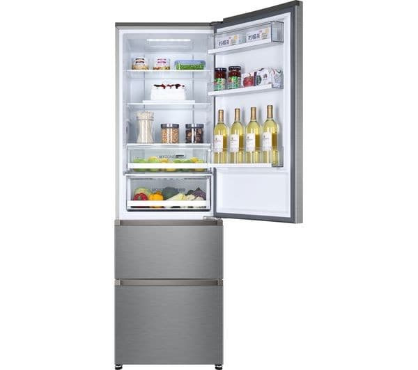 HAIER A3FE635CGJE 60/40 Fridge Freezer - Silver - Image 7