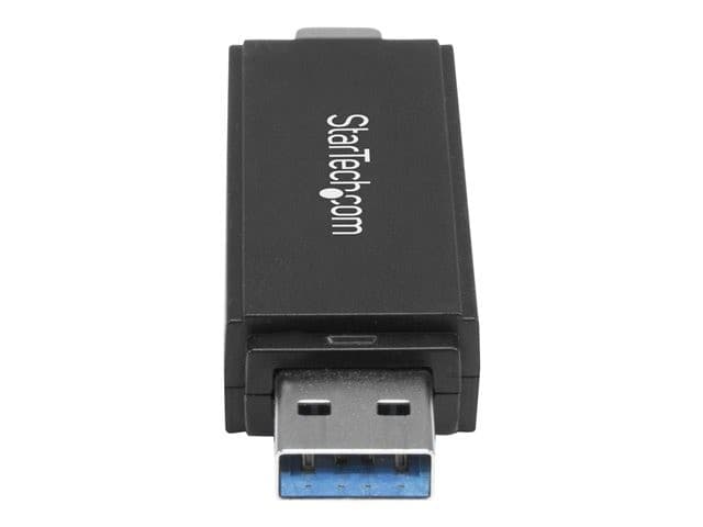 StarTech.com SDMSDRWU3AC USB 3.0 SD & microSD Card Reader - USB-C and USB-A - 5Gbps - Image 2
