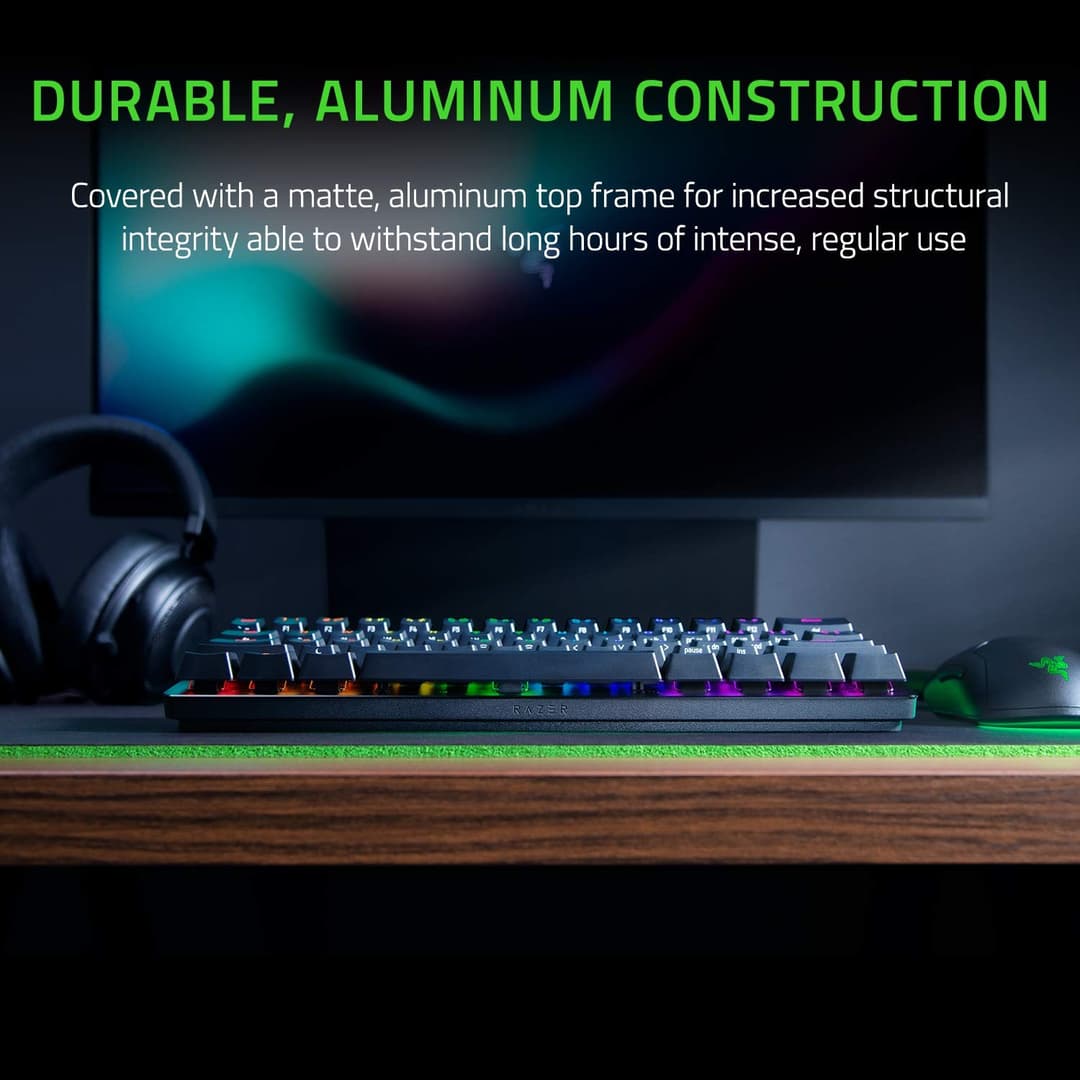 Razer Huntsman Mini 60% Compact Gaming Keyboard - Black - Image 6