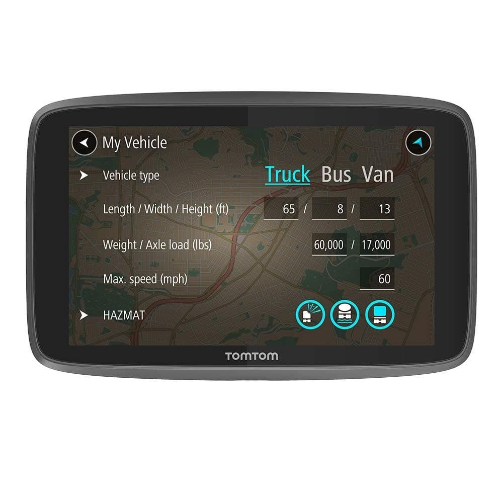 TomTom GO Professional 520 Truck Sat Nav - Black/Grey - Image 1