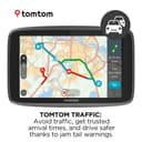 TomTom GO Professional 520 Truck Sat Nav - Black/Grey thumbnail 3