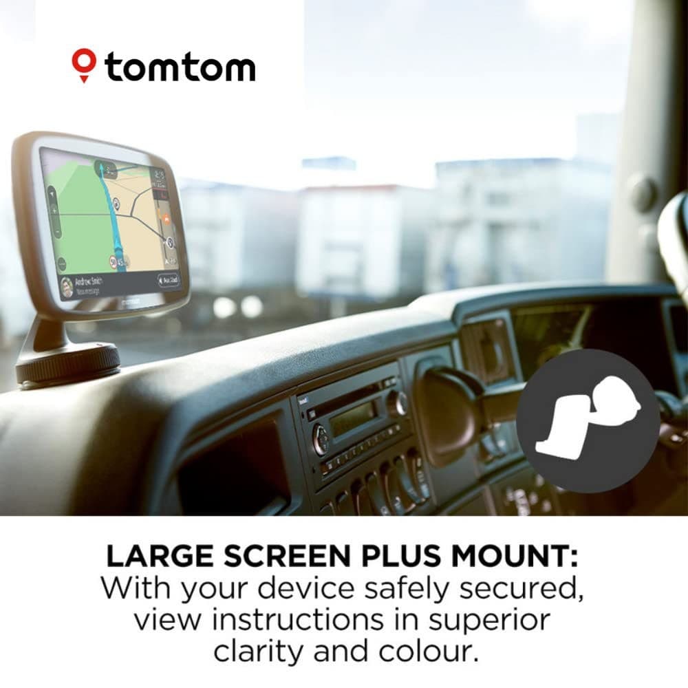 TomTom GO Professional 520 Truck Sat Nav - Black/Grey - Image 5