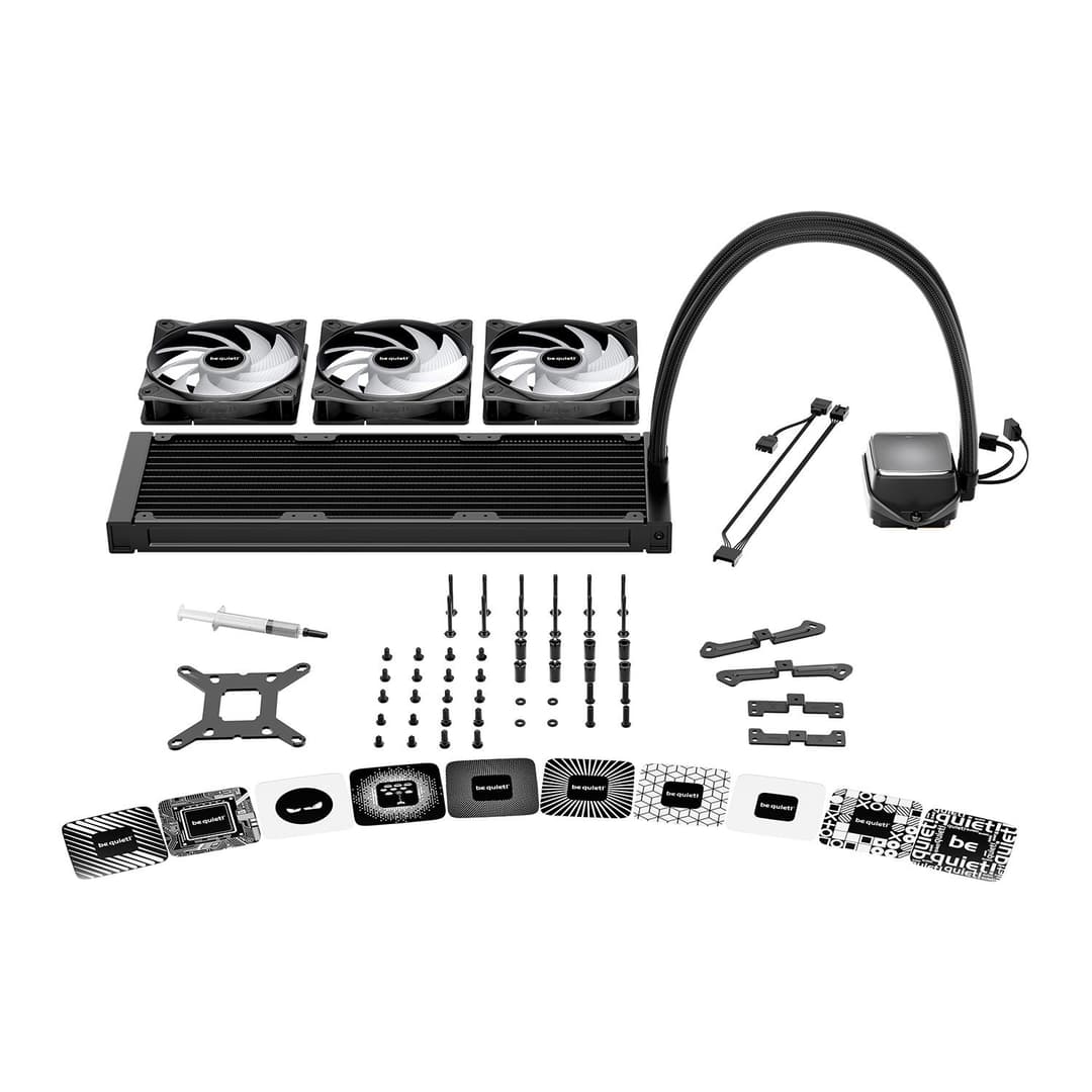 be quiet! Pure Loop 3 LX 360mm Intel/AMD AIO Liquid CPU Cooler - Black - Image 4