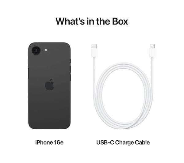 APPLE iPhone 16e - 512 GB, Black - Image 8