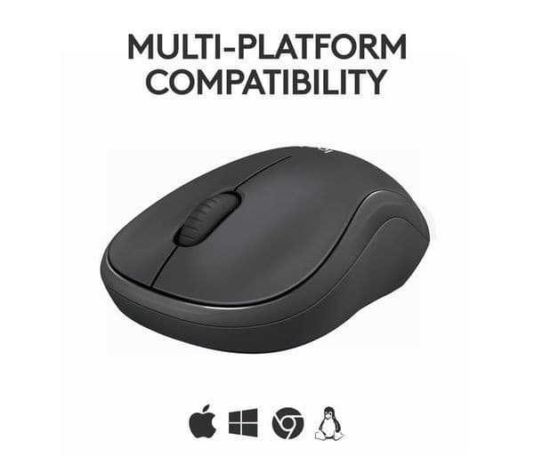 Logitech M240 Wireless Mouse Black - Image 6
