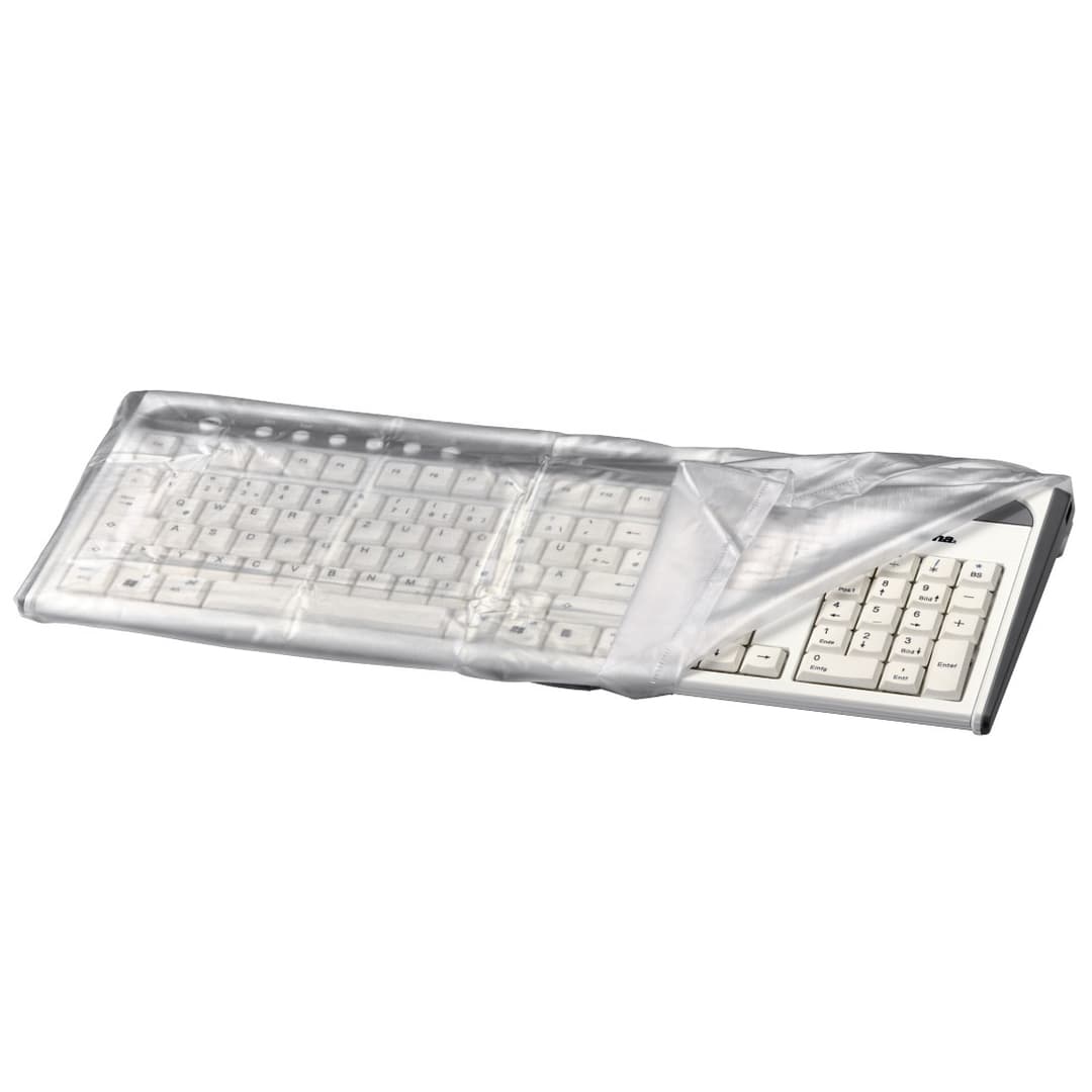 Hama 00113818 equipment dust cover Keyboard dust cover Transparent - Image 1