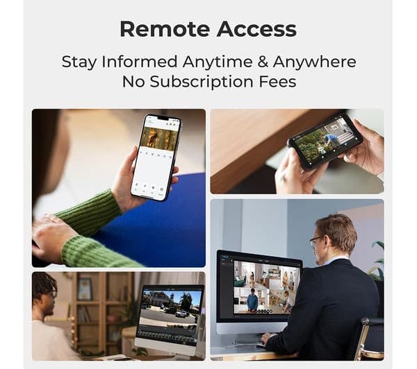 Reolink E Series 2K+ PTZ Security Camera White - Image 9