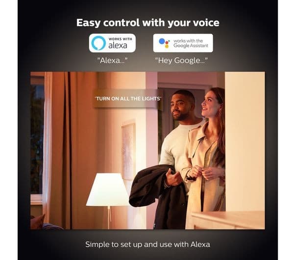 PHILIPS HUE White Smart LED Candle Bulb - E14, 470 Lumen, Twin Pack - Image 3