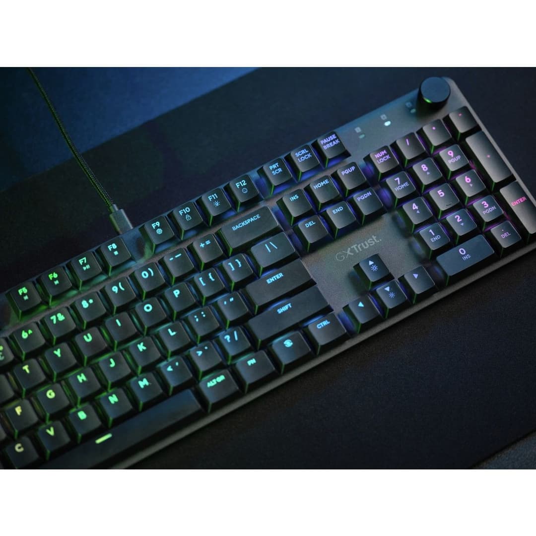 GXTrust GXT 866 Torix Mechanical Wired Gaming Keyboard-Black - Image 10