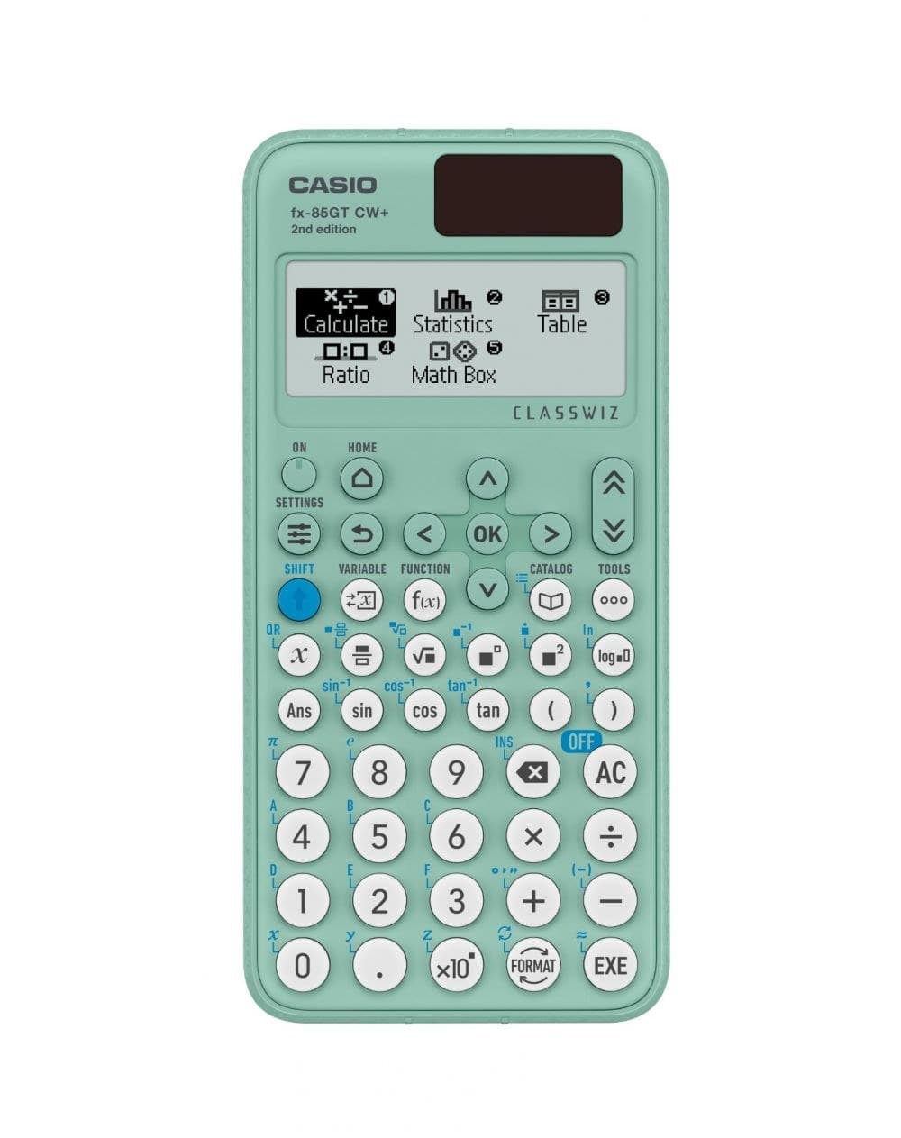 Casio FX-85GTCW+ Scientific Calculator Green - Image 1