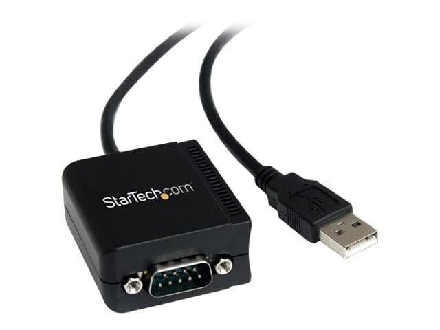 StarTech ICUSB2321F Serial Adapter Black
