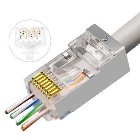 RJ45 STP plug Cat6 for - Image 1