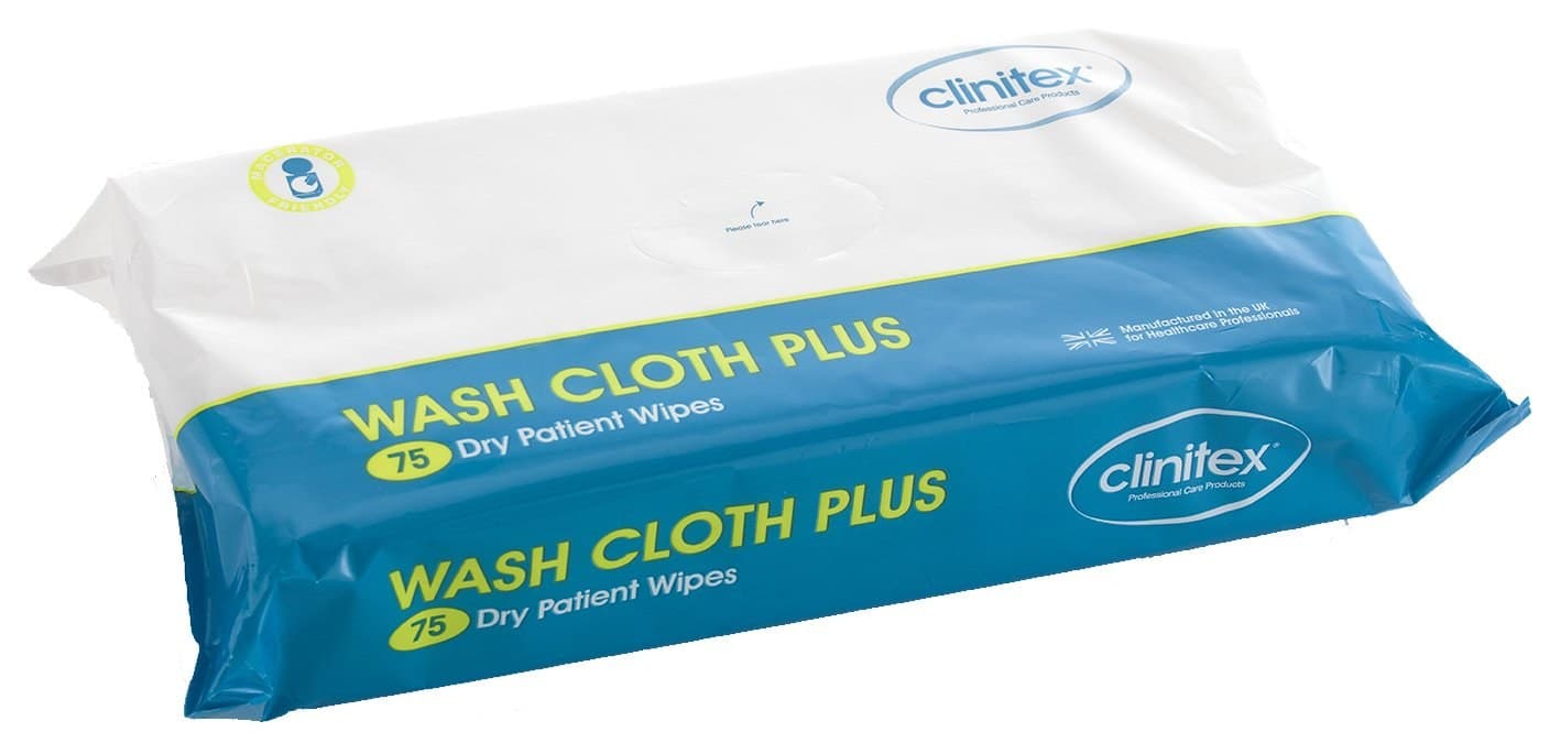 Conti Washcloths Large Full Case (16 Packs of 75), Polyester, Multicolour, 64 x 35 x 30 cm
