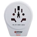Hama World to Europe USB Travel Adapter, 1 x USB, White thumbnail 2