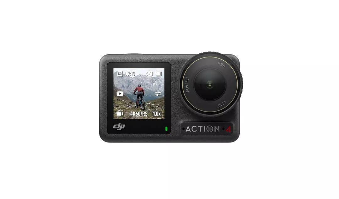 DJI Osmo Action 4 4K 120fps 10MP Action Camera Standard Combo - Black - Image 1