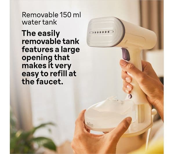 BRAUN Quickstyle 5 GS5011 Clothes Steamer - White & Purple - Image 6