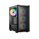 be quiet! Pure Base 501 LX Tempered Glass Mid Tower Gaming PC Case - Black thumbnail 1