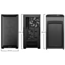 be quiet! Pure Base 501 LX Tempered Glass Mid Tower Gaming PC Case - Black thumbnail 6