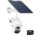 REOLINK Argus Pan-Tilt 4K Ultra HD WiFi Outdoor Security Camera Kit with 64 GB Card - White thumbnail 1