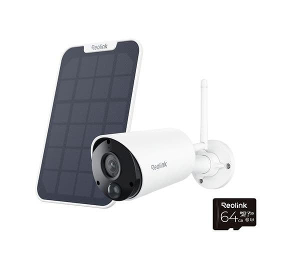 REOLINK Argus Pan-Tilt 4K Ultra HD WiFi Outdoor Security Camera Kit with 64 GB Card - White - Image 3
