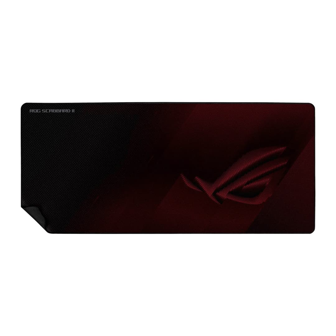 ASUS ROG Scabbard II XXL Gaming Mouse Pad 900 x 400 x 3 mm - Black - Image 1