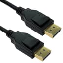 DisplayPort v1.4 HBR3 8K 60Hz 4K 120Hz MST 32.4G HDR Cable Gold 0.5m 50cm thumbnail 2