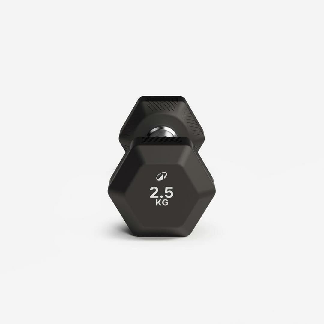 Decathlon Pro Hex Dumbbell - 2.5kg - Image 4