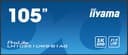 iiyama LH10551UWS-B1AG Signage Display Digital signage flat panel 2.66 m (104.7") LED 500 cd/m² UltraWide 5K HD Black 24/7 thumbnail 2