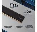 CRUCIAL Pro 64 GB 5600 MHz DDR5 Memory Kit - 32 GB x 2 thumbnail 2