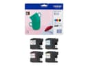 Brother LC227XLVALBP - 4-pack - High Yield - black, yellow, cyan, magenta - original - ink cartridge thumbnail 5