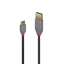 Lindy 2m USB 2.0 Type A to C Cable, Anthra Line thumbnail 1