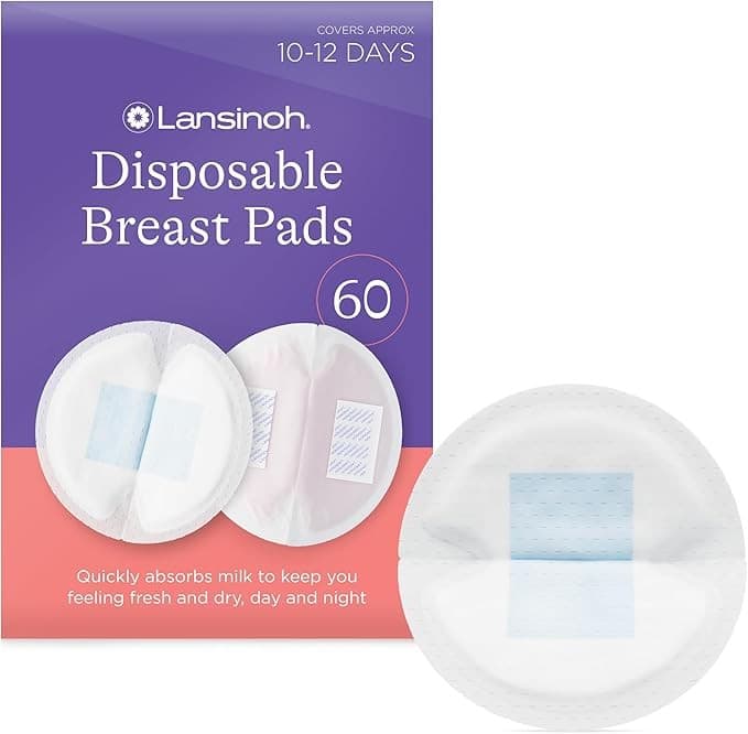 Lansinoh Disposable Breast Pads Maternity 60 Pack - Image 1