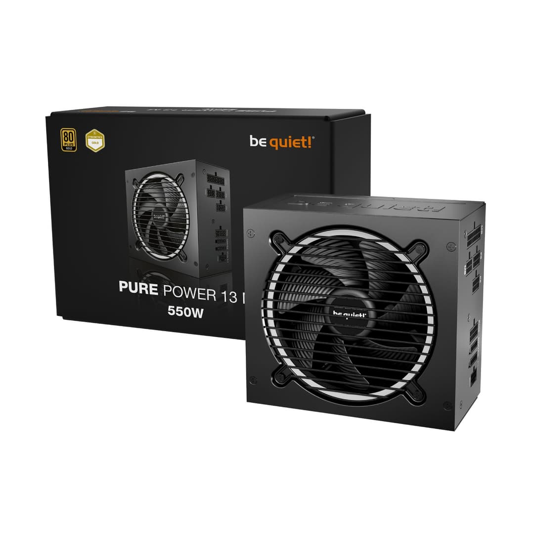be quiet! Pure Power 13 M 550W ATX 3.1 80 PLUS Gold PSU Power Supply - Image 1