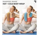 SHARPER IMAGE Hot & Cold Compression Body Wrap - Grey thumbnail 2