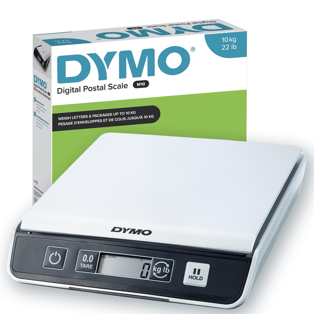 DYMO M10 Digital Package & Shipping Scale | up to 10KG Capacity | 20 cm x 20 cm - Image 1
