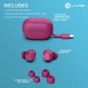 JLab Go Pop ANC True Wireless Earbuds - Fuchsia thumbnail 6