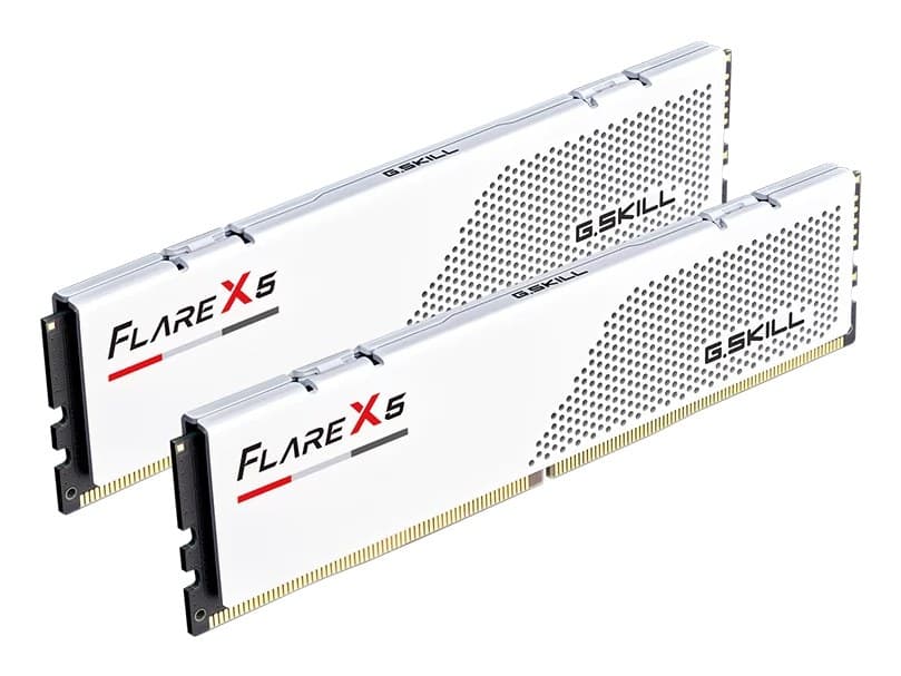 G.Skill Flare X5 32GB (2 x 16GB) DDR5 6000MT/s CL28 AMD EXPO - White - Image 2