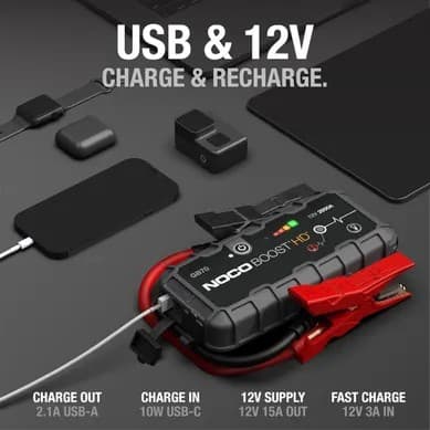 NOCO Boost GB70 2000A 12V Jump Starter & Power Bank - Image 4