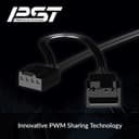ARCTIC P12 Slim PWM PST PC Case Fan (3 Pack) - Black thumbnail 5