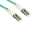 10M LC-LC OM4 FIBRE CABLE - AQUA thumbnail 2